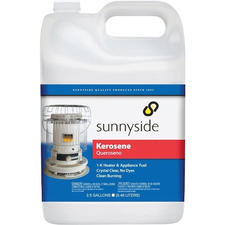 Sunnyside 2-1/2 Gal. Plastic Bottle K1 Kerosene 801G3